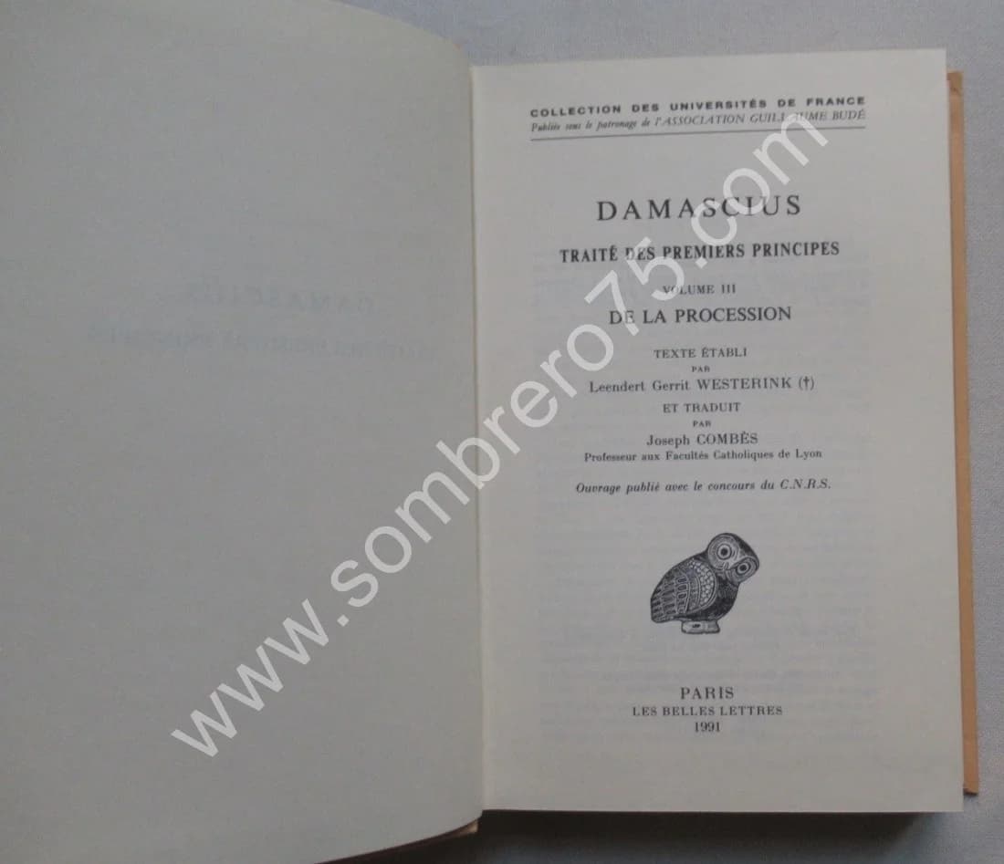 Traité des Premiers Principes- 3 Tomes - Image 5