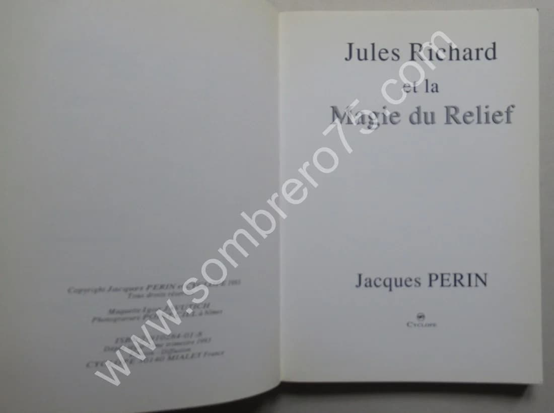 Jules Richard et la Magie du Relief.. 1993 - Image 3
