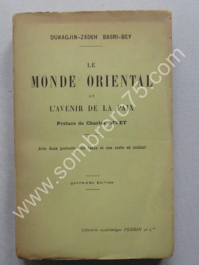 Le Monde Oriental et l'Avenir de la Paix