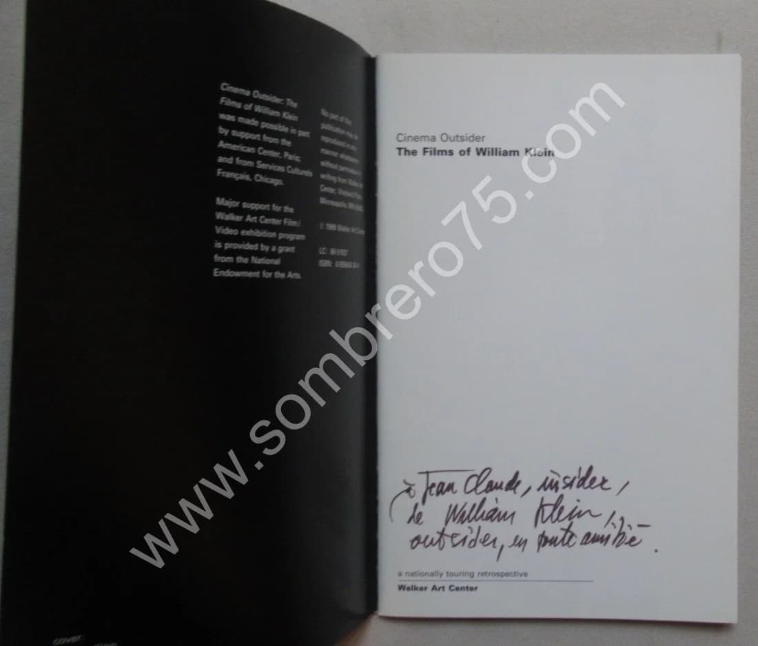 William Klein - Cinéma Outsider - The Films of William Klein. Envoi - Image 3