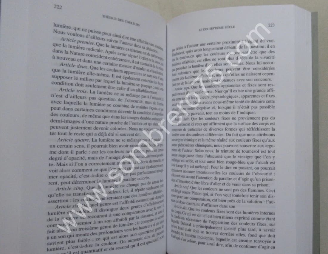 Matériaux pour l'Histoire de la Théorie des Couleurs. J.W. GOETHE - Image 4