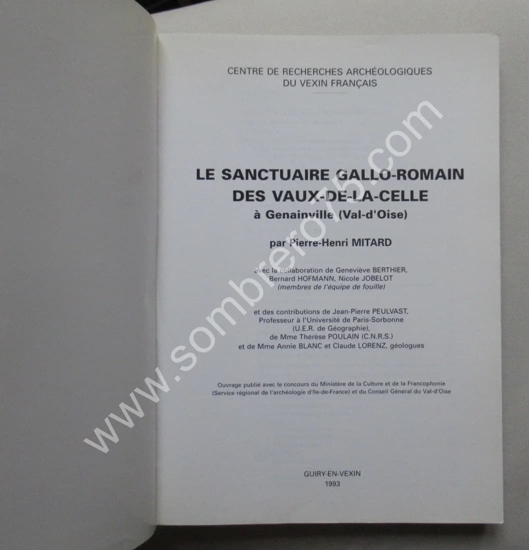 Le Sanctuaire Gallo Romain de Genainville. Pierre Henri MITARD - Image 3