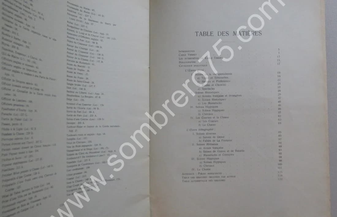 Catalogue Analytique de l'Oeuvre de Carle Vernet - Image 7