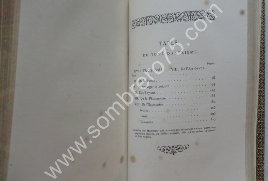 Les Essais de Publiés d' après l'Edition de 1588 - Image 12
