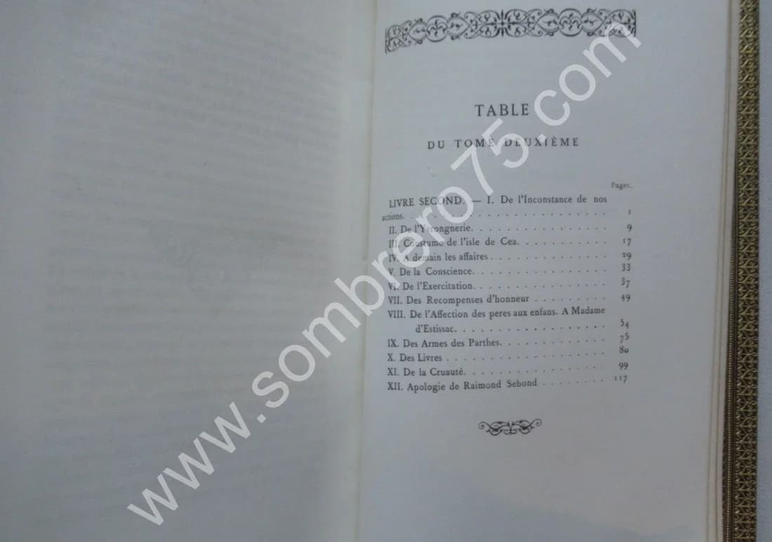 Les Essais de Publiés d' après l'Edition de 1588 - Image 7