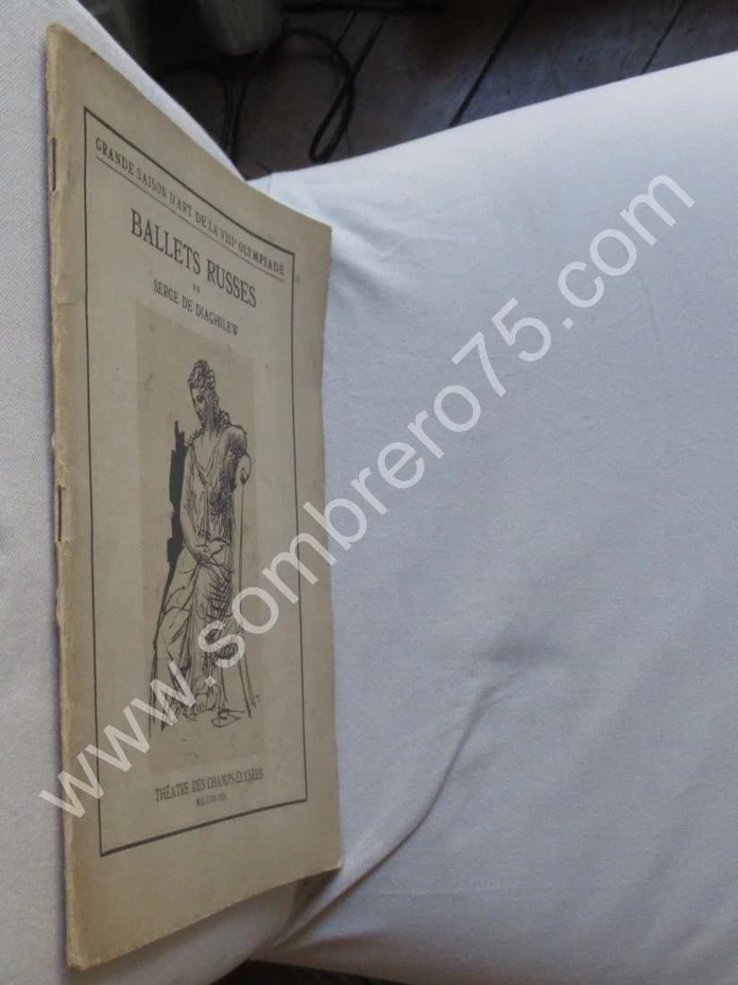 Ballets Russes de Serge Diaghilew. Mai Juin 1924. Picasso - Image 2