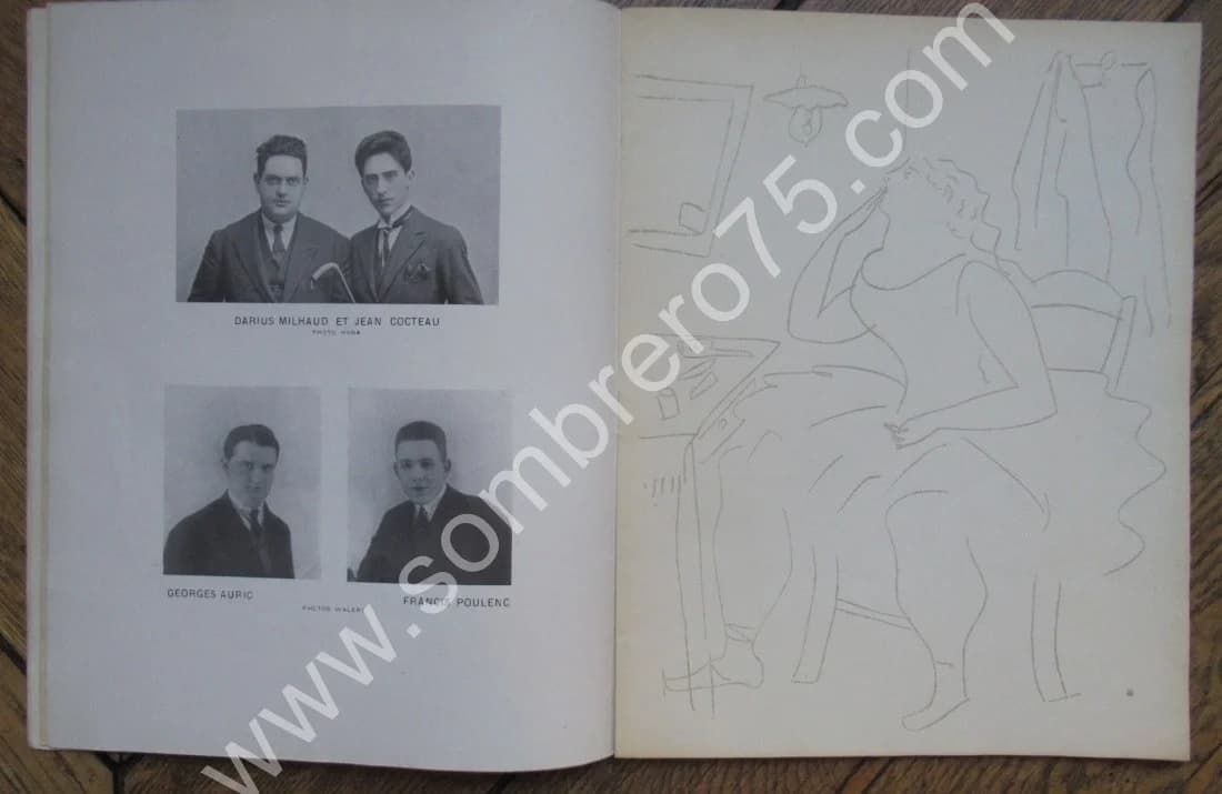 Ballets Russes de Serge Diaghilew. Mai Juin 1924. Picasso - Image 12