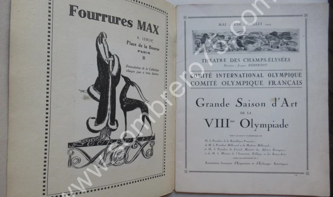 Ballets Russes de Serge Diaghilew. Mai Juin 1924. Picasso - Image 3