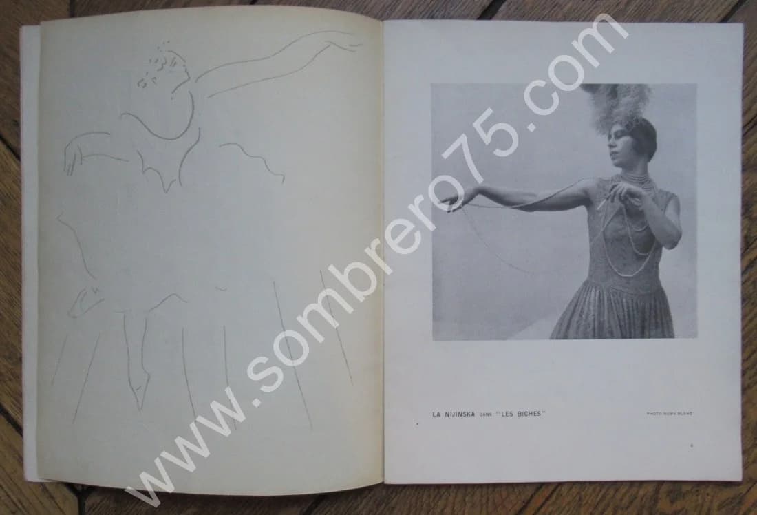 Ballets Russes de Serge Diaghilew. Mai Juin 1924. Picasso - Image 9