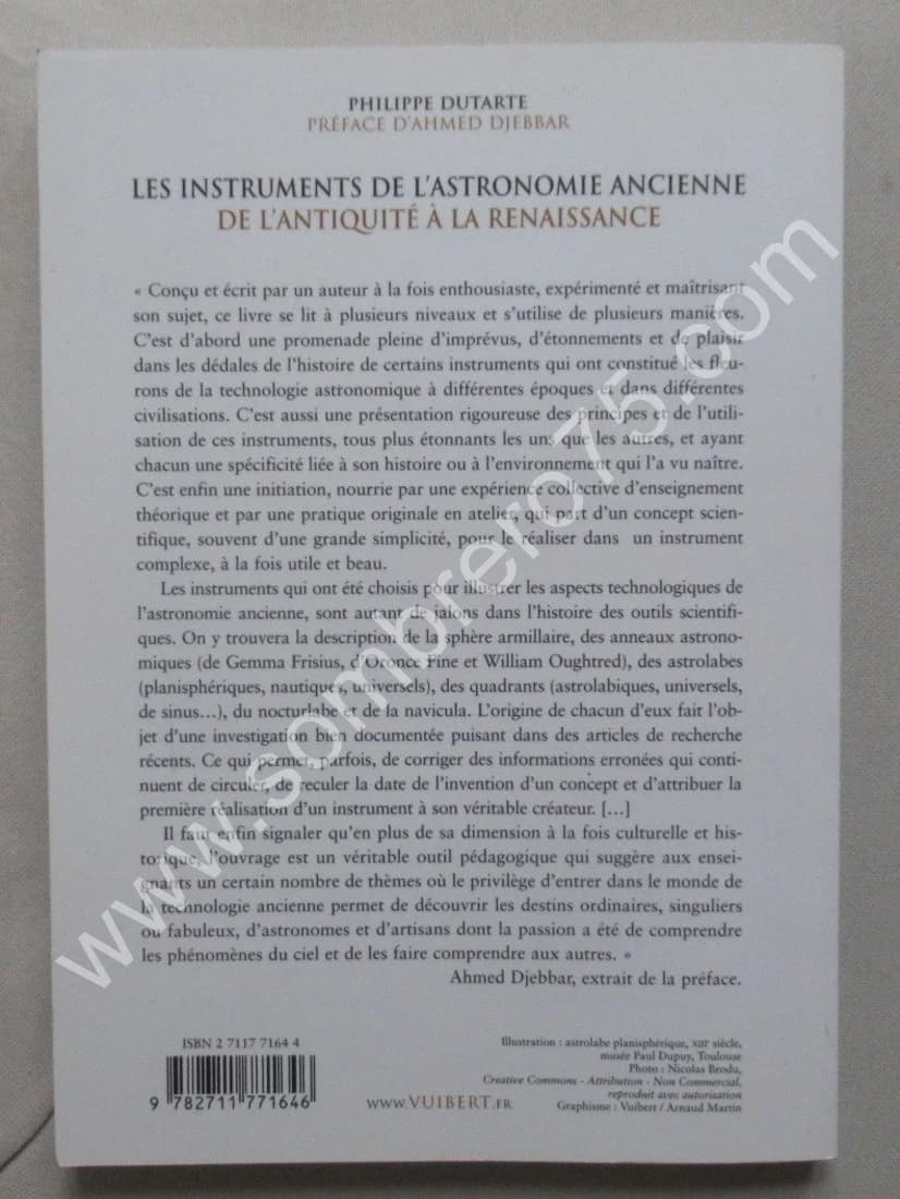 Les Instruments de l'Astronomie Ancienne. Ph DUTARTE - Image 9
