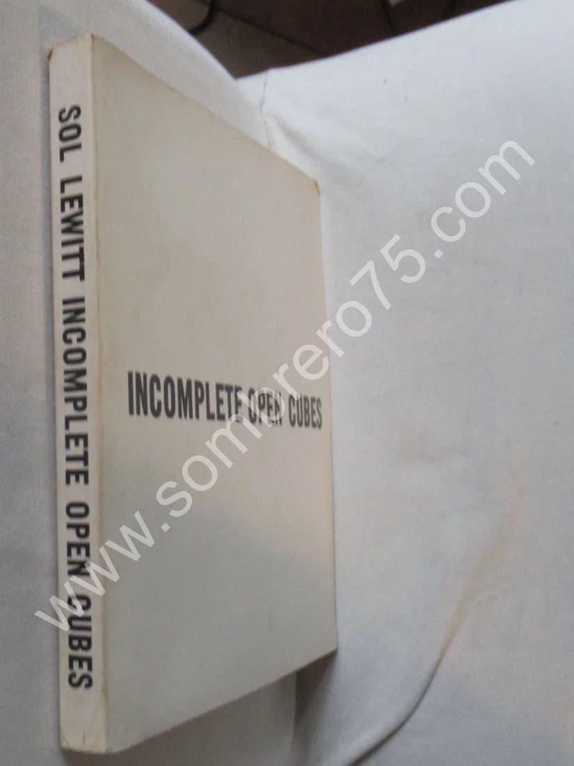 Incomplete Open Cubes. Sol LEWITT. New York 1974 - Image 2