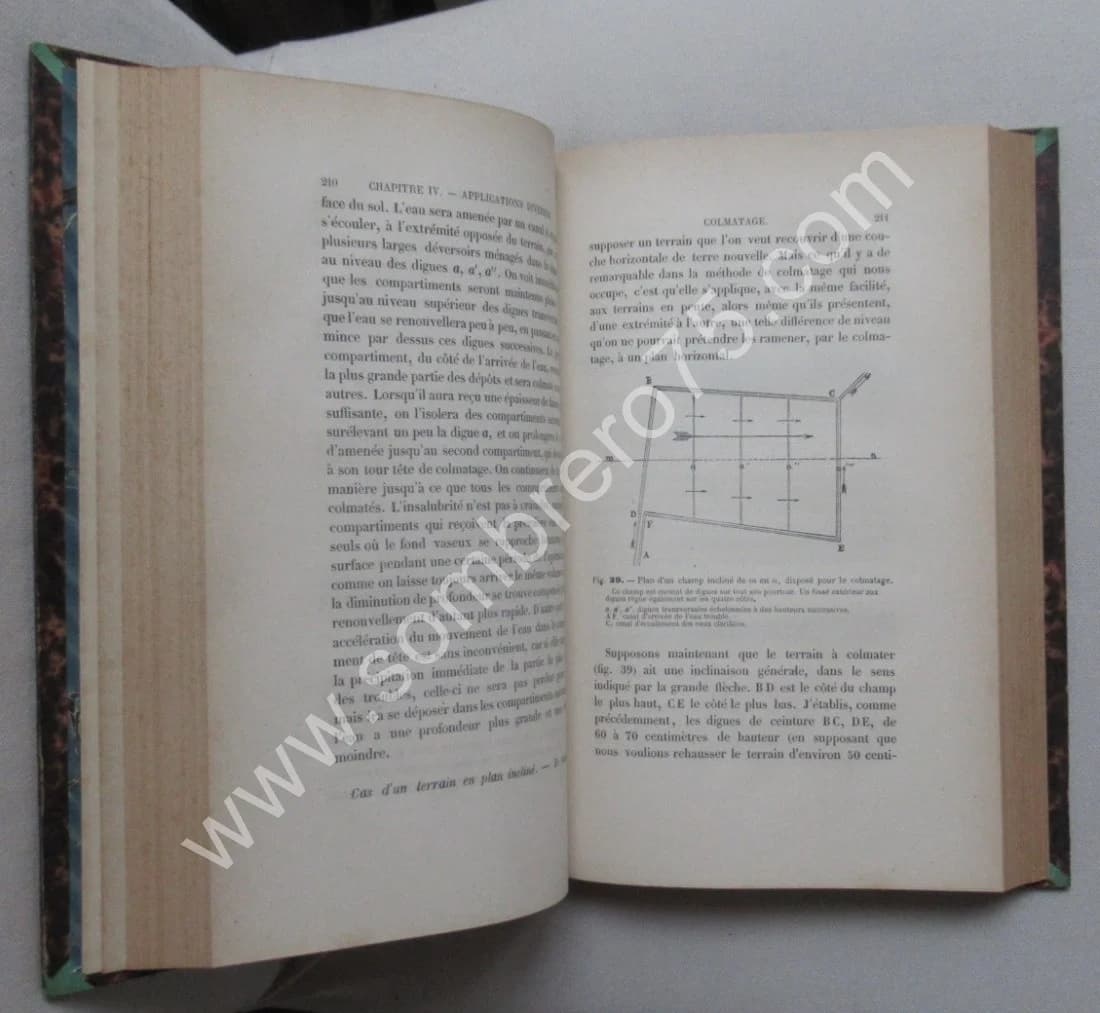 Notions sur les Irrigations. J CHARPENTIER DE COSSIGNY 1874 - Image 4