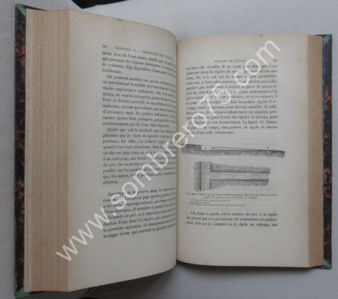Notions sur les Irrigations. J CHARPENTIER DE COSSIGNY 1874 - Image 5