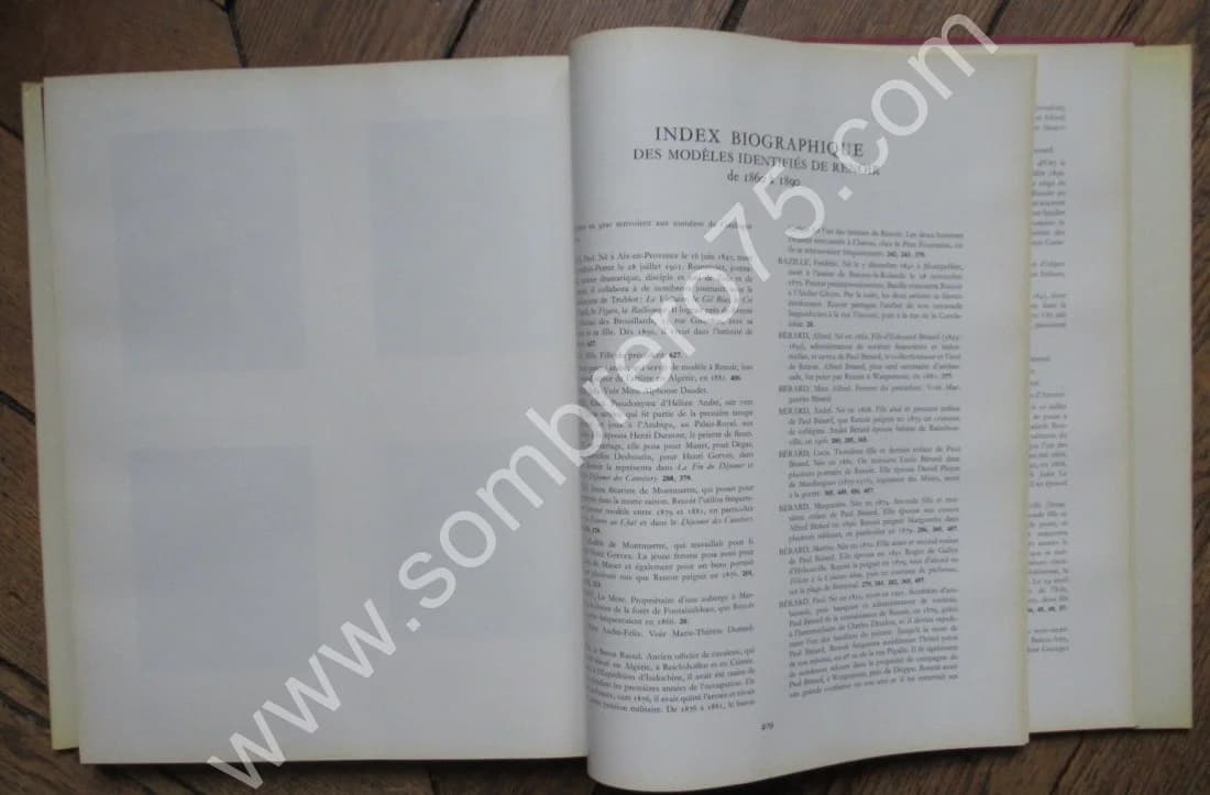 Auguste Renoir Catalogue Raisonné Oeuvre Peint. I - Figures (1860-1890) - Image 8