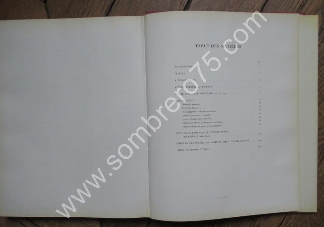 Auguste Renoir Catalogue Raisonné Oeuvre Peint. I - Figures (1860-1890) - Image 9