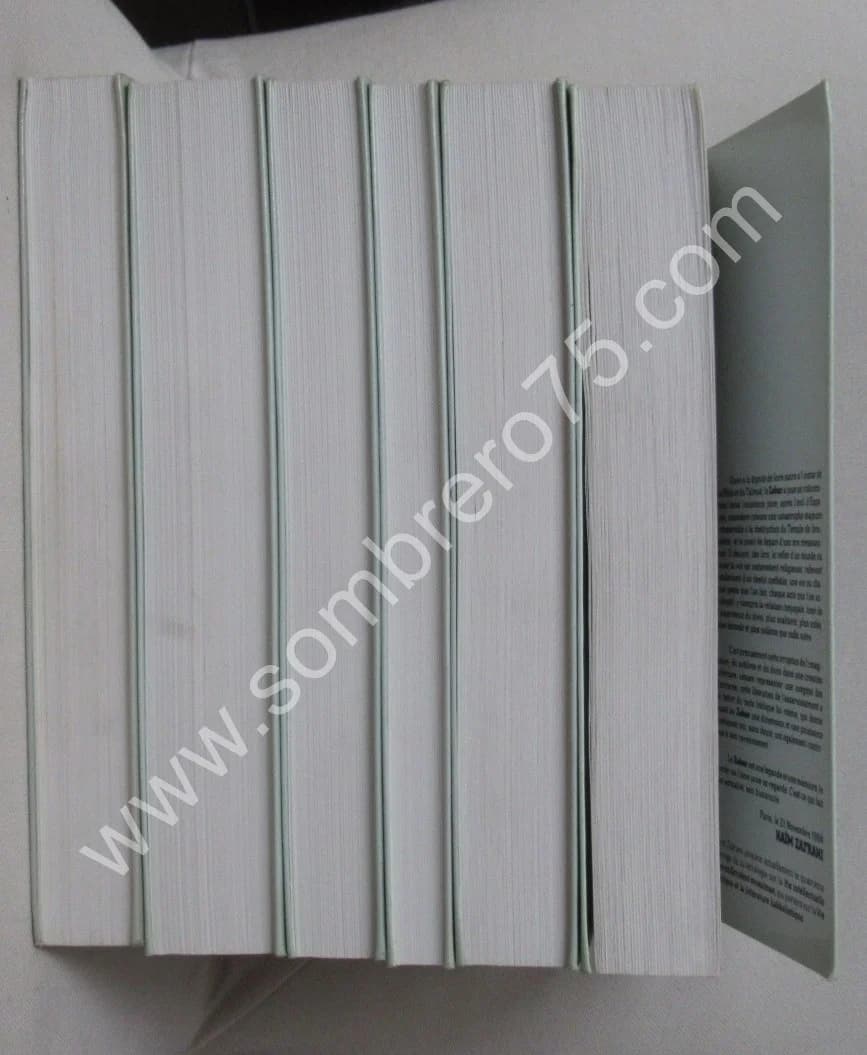 Sepher Ha Zohar Le Livre de la Splendeur. 6 volumes - Image 9