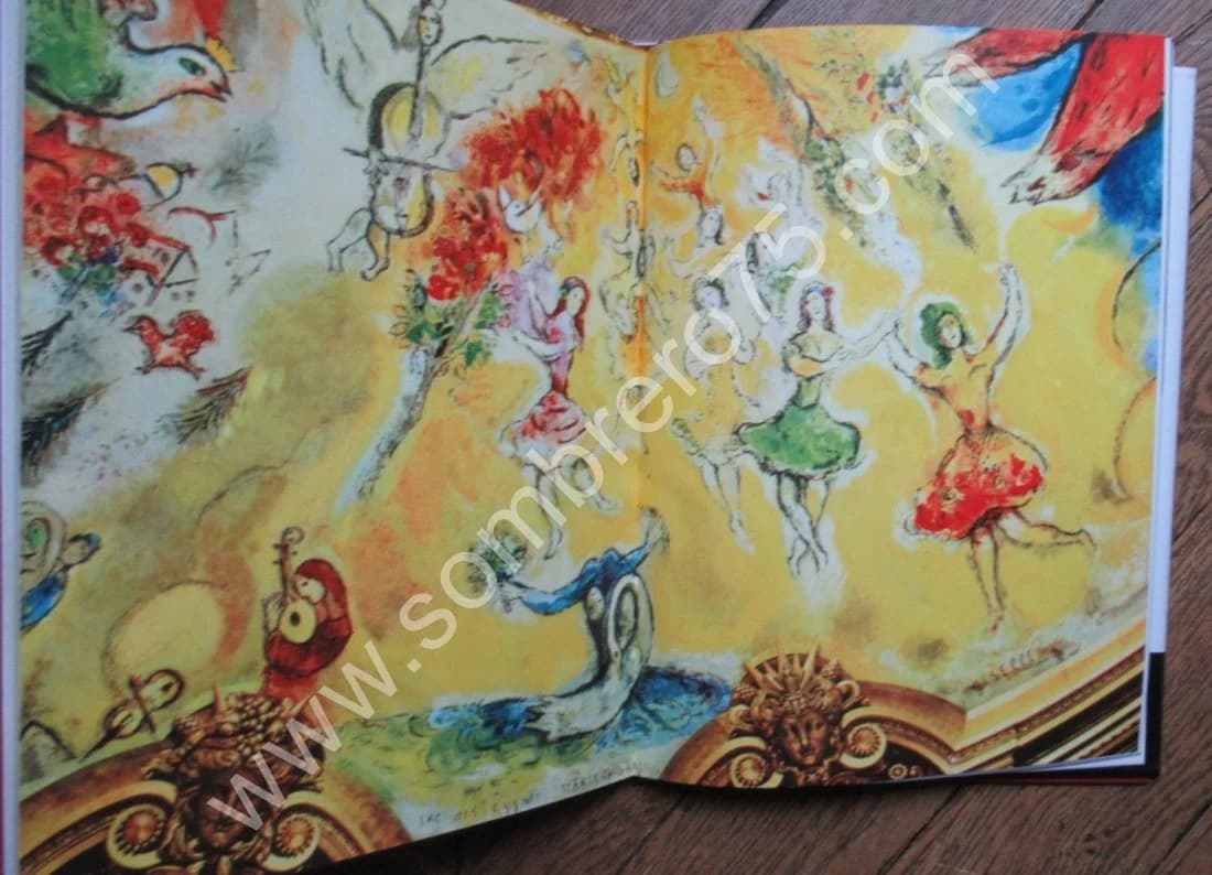 Marc Chagall - Le Plafond de l'Opéra de Paris. 1965 - Image 11