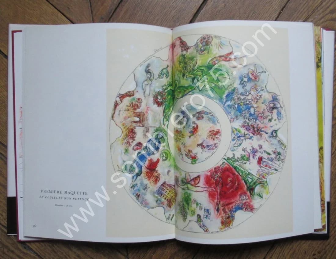 Marc Chagall - Le Plafond de l'Opéra de Paris. 1965 - Image 13