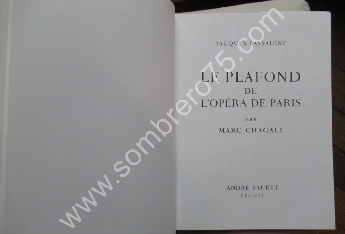 Marc Chagall - Le Plafond de l'Opéra de Paris. 1965 - Image 5