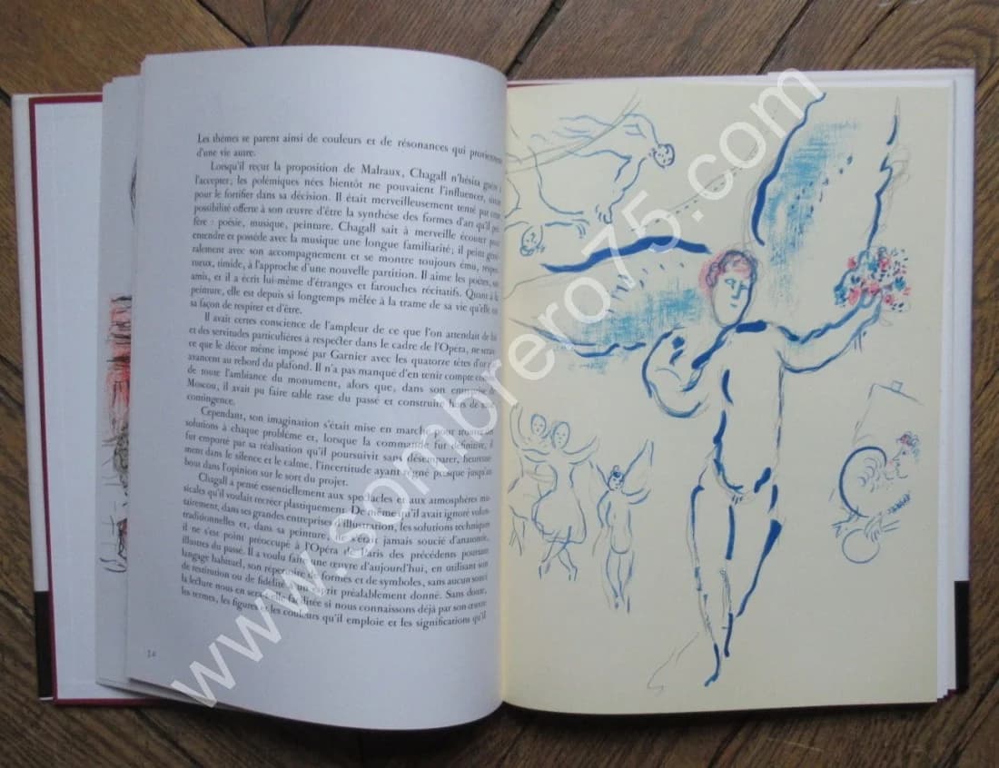 Marc Chagall - Le Plafond de l'Opéra de Paris. 1965 - Image 9