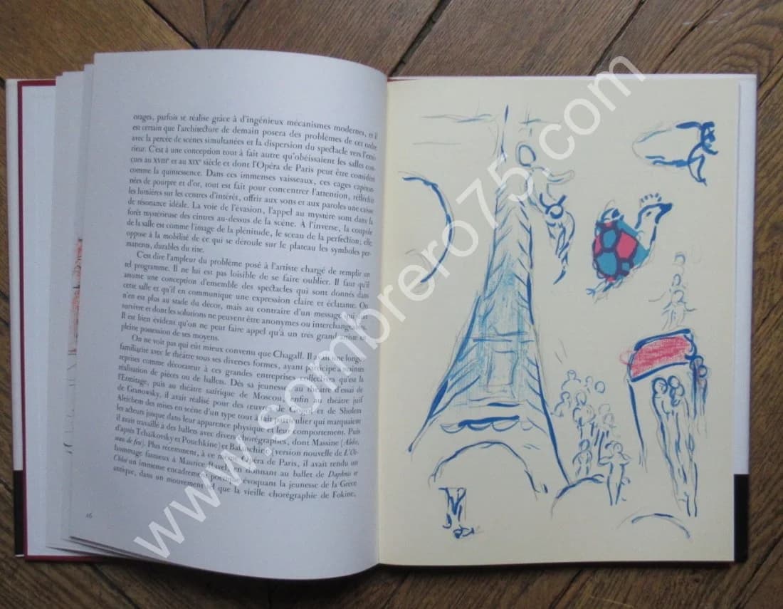 Marc Chagall - Le Plafond de l'Opéra de Paris. 1965 - Image 10