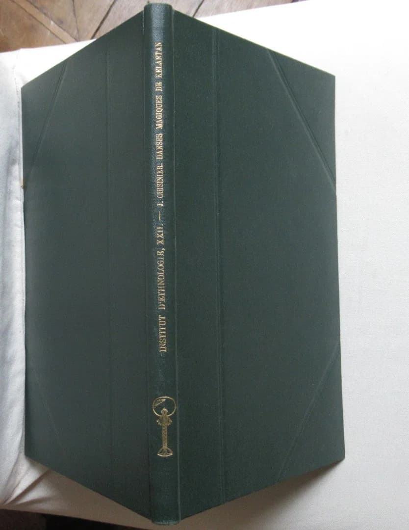 Danses Magiques de Kelantan 1936. Institut Ethnologie Vol XXII.J CUISINIER