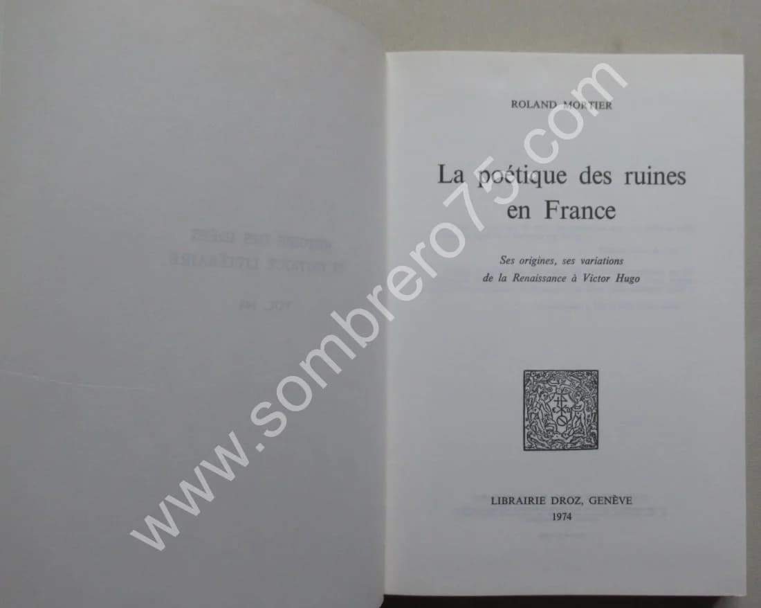 La Poétique des Ruines en France - Image 2