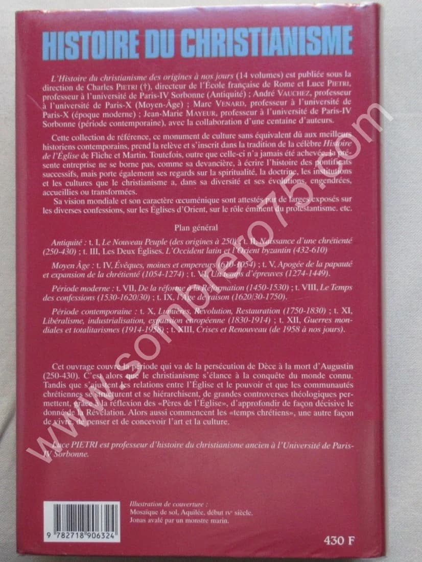 Histoire du Christianisme Vol 2. Naissance d'une Chrétienté. J Mayeur - L Pietri - Image 7