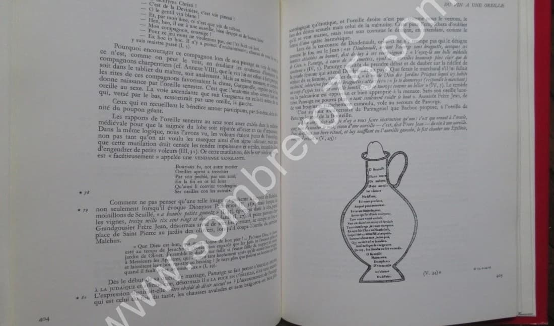 A Plus Hault Sens l'Esoterisme Spirituel et Charnel de Rabelais (2 vol.) - Image 6