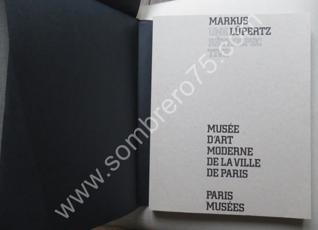Markus Lüpertz - Une Rétrospective. Catalogue - Image 3