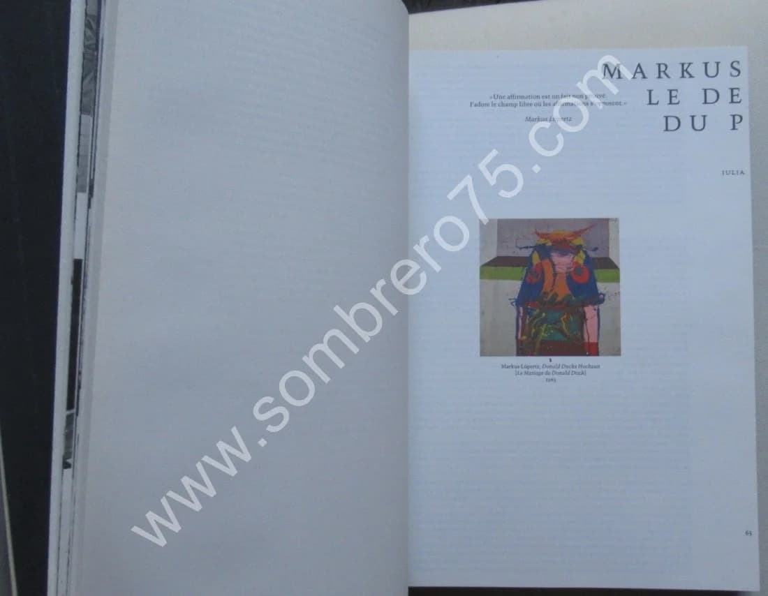 Markus Lüpertz - Une Rétrospective. Catalogue - Image 10