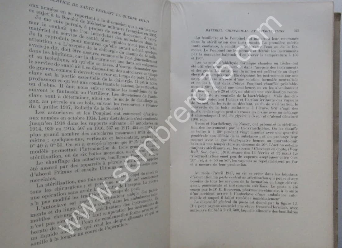 Le Service de Santé pendant la Guerre 1914-1918. 4 tomes. Gal MIGNON - Image 10