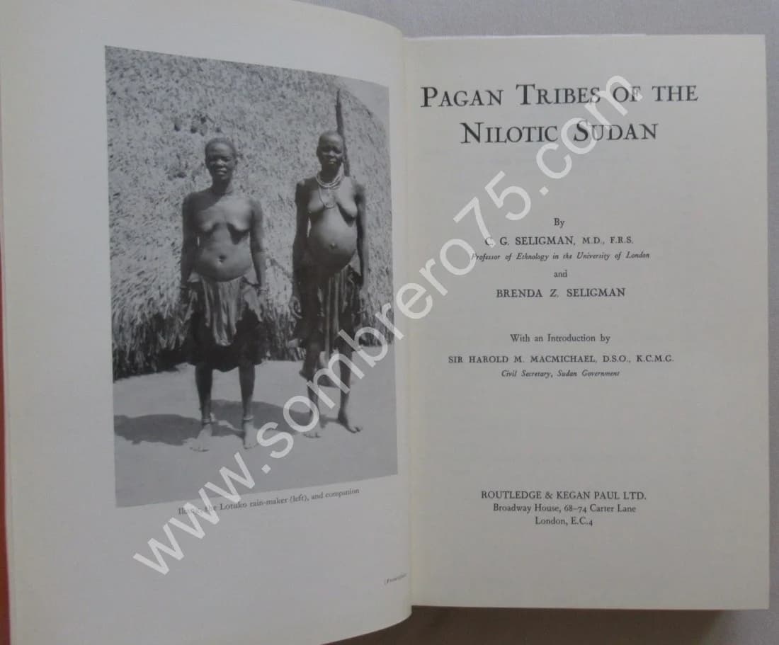 Pagan Tribes of the Nilotic Sudan. Seligman - Image 3