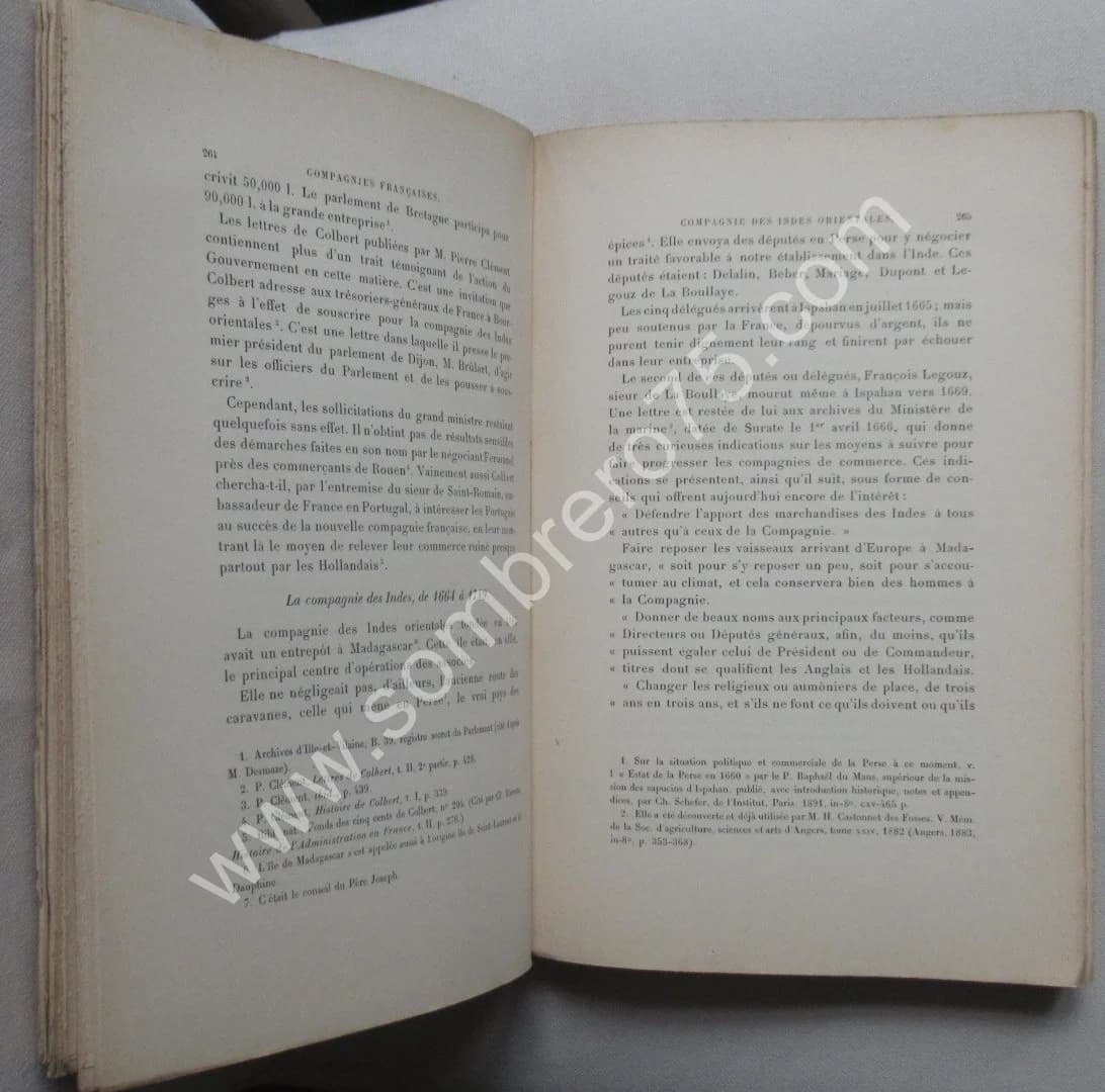 Les Grandes Compagnies de Commerce. Etude de la Colonisation. P BONNASSIEUX - Image 4