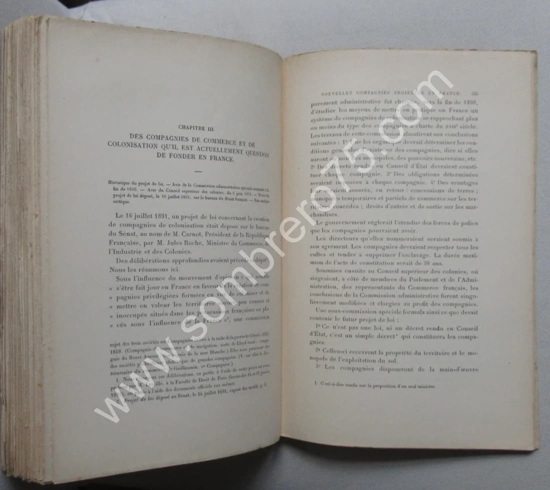 Les Grandes Compagnies de Commerce. Etude de la Colonisation. P BONNASSIEUX - Image 5