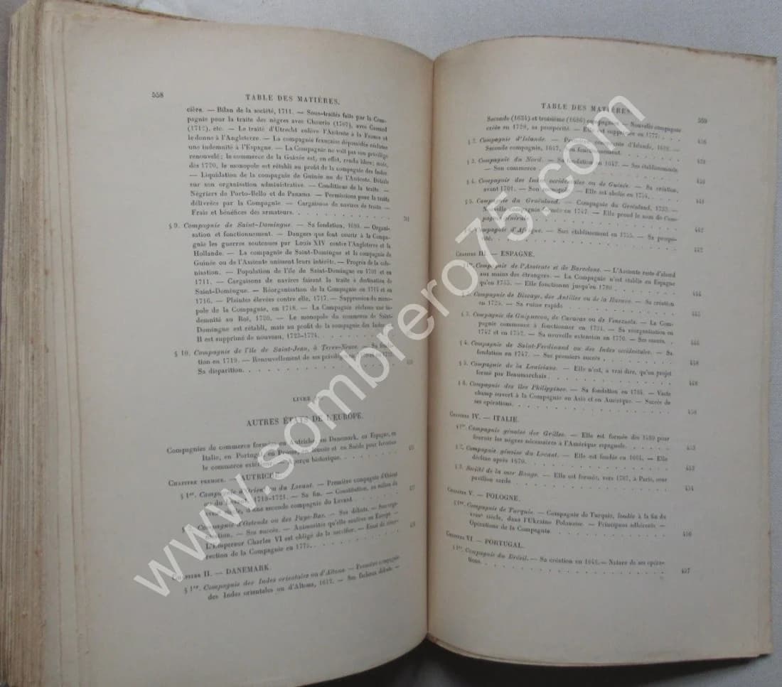 Les Grandes Compagnies de Commerce. Etude de la Colonisation. P BONNASSIEUX - Image 9