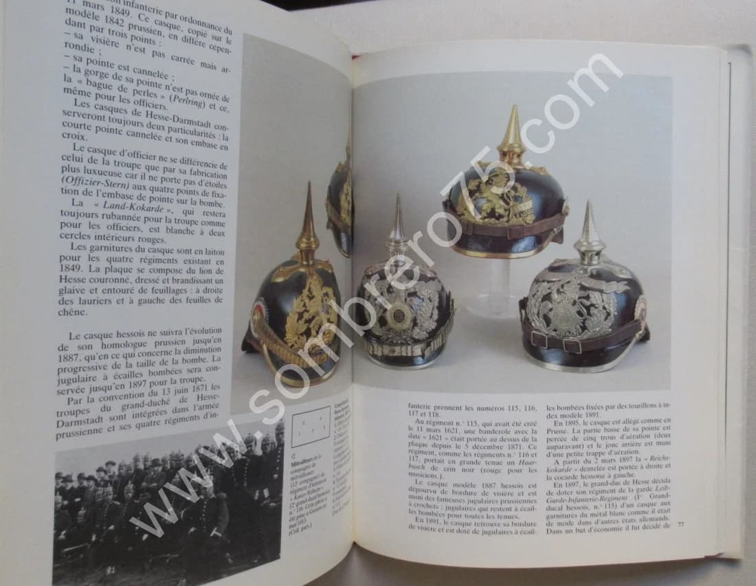 Casques à Pointe et Coiffures Prestigieuses de l'Armée Allemande 1842-1918 - Image 5