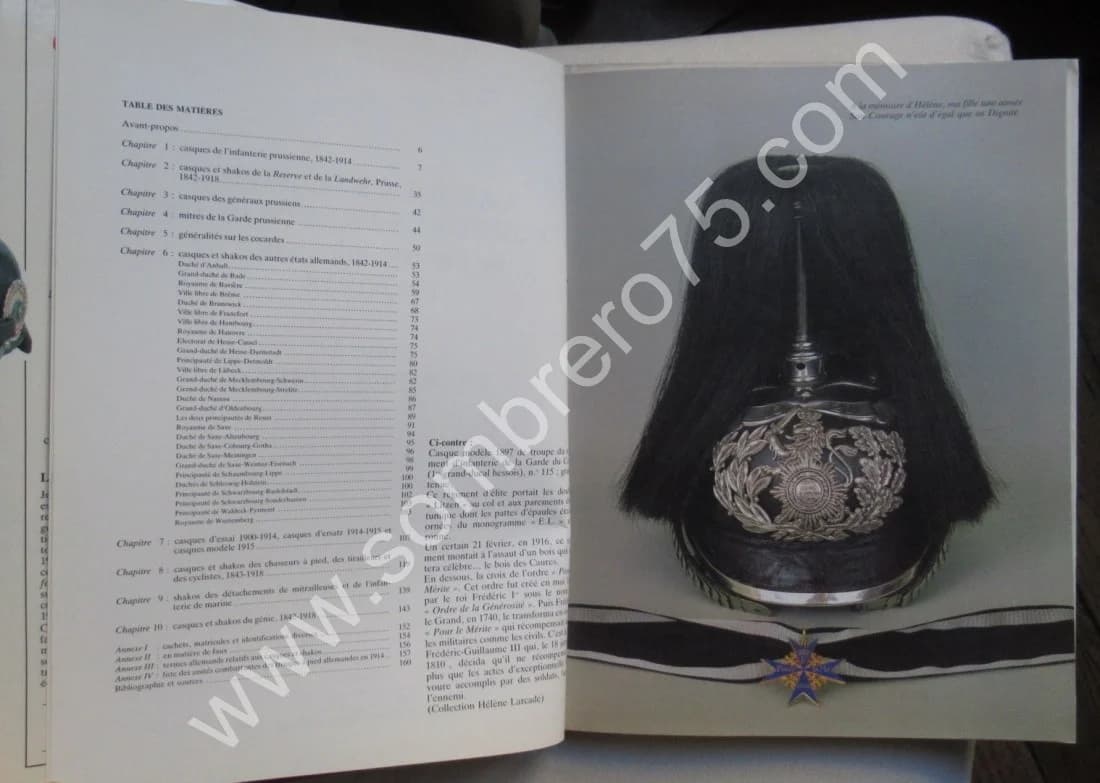 Casques à Pointe et Coiffures Prestigieuses de l'Armée Allemande 1842-1918 - Image 6