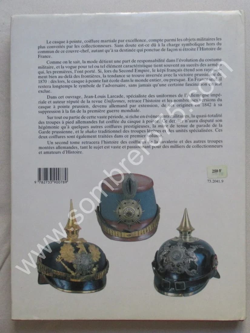Casques à Pointe et Coiffures Prestigieuses de l'Armée Allemande 1842-1918 - Image 8