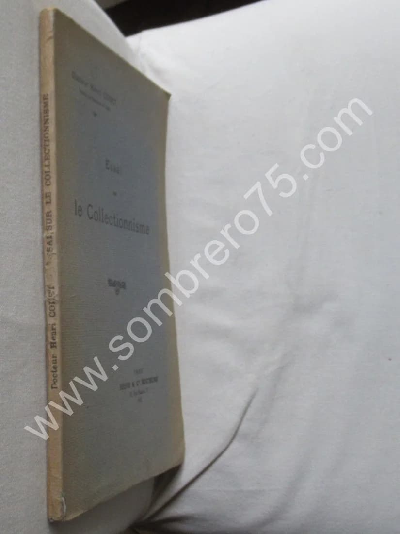 Essai sur le Collectionnisme. Docteur Henri CODET - Image 2