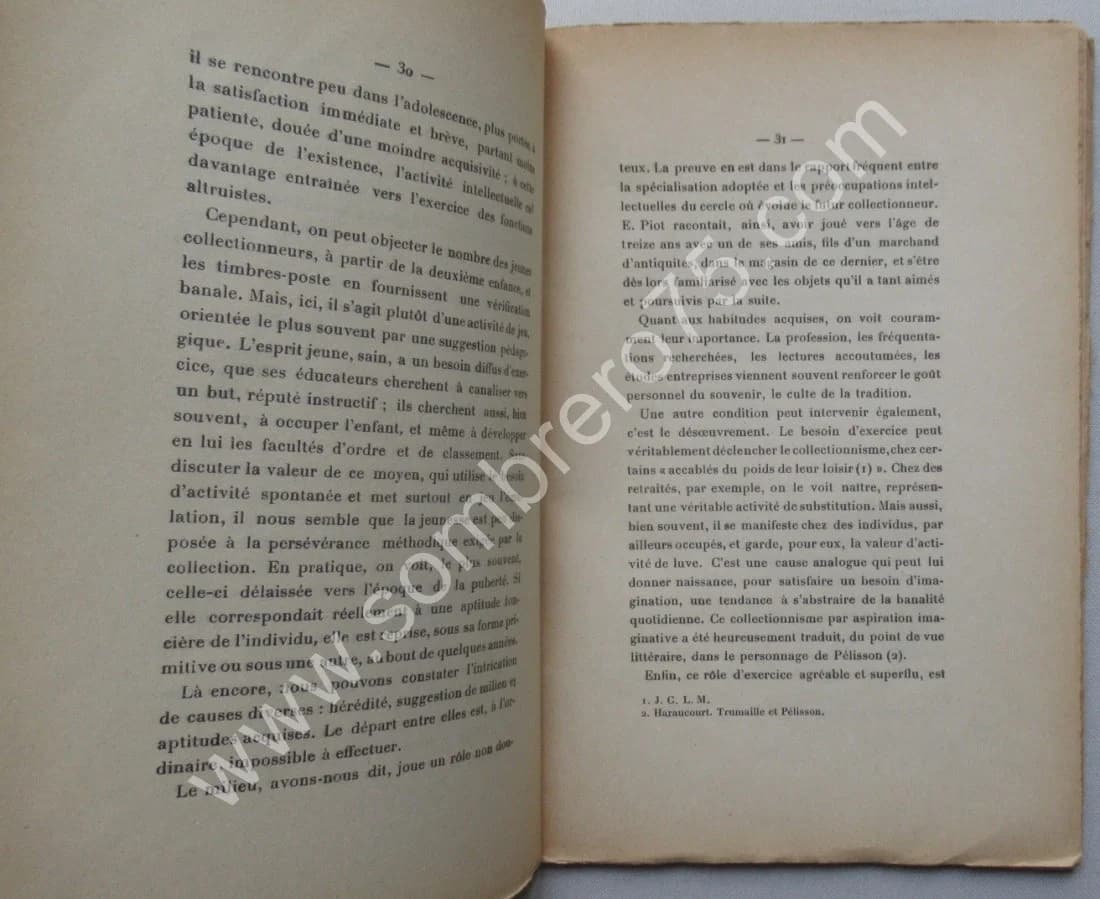 Essai sur le Collectionnisme. Docteur Henri CODET - Image 4