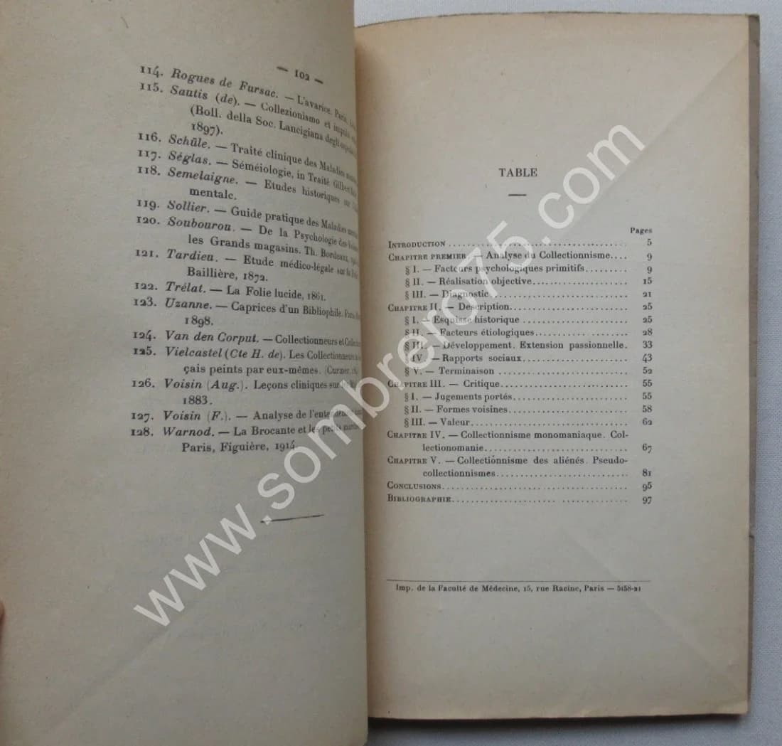 Essai sur le Collectionnisme. Docteur Henri CODET - Image 5