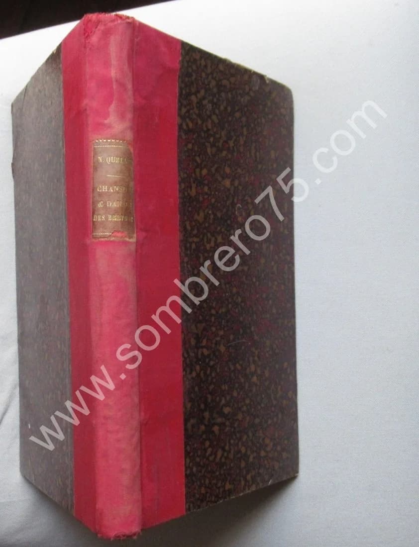 Chansons et Danses des Bretons. N QUELLIEN 1889