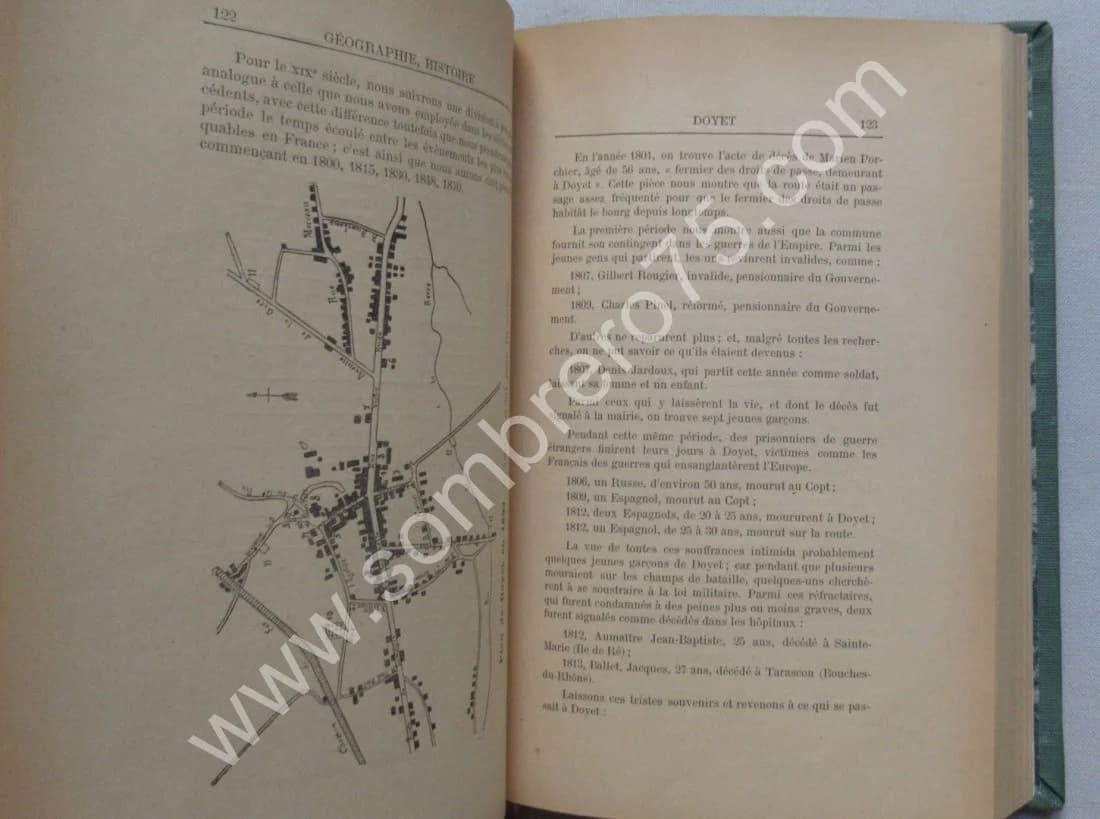 Géographie et Histoire de Doyet, Montvicq. A. C. MAILLAT 1894 - Image 4