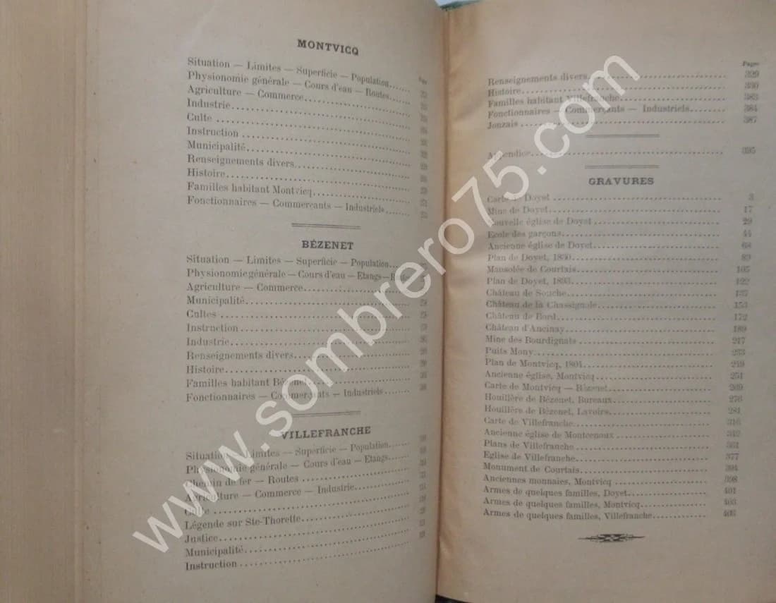 Géographie et Histoire de Doyet, Montvicq. A. C. MAILLAT 1894 - Image 8