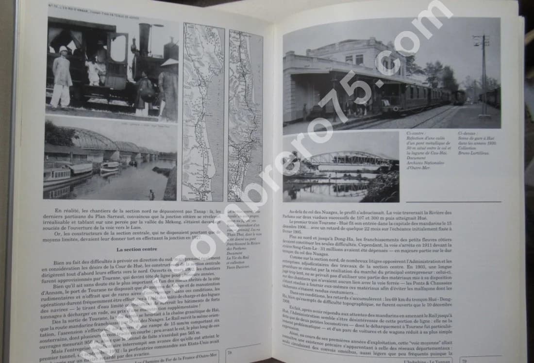 Les Chemins de Fer de la France d'Outre Mer. Indochine Yunnan. Fréd. HULOT - Image 11