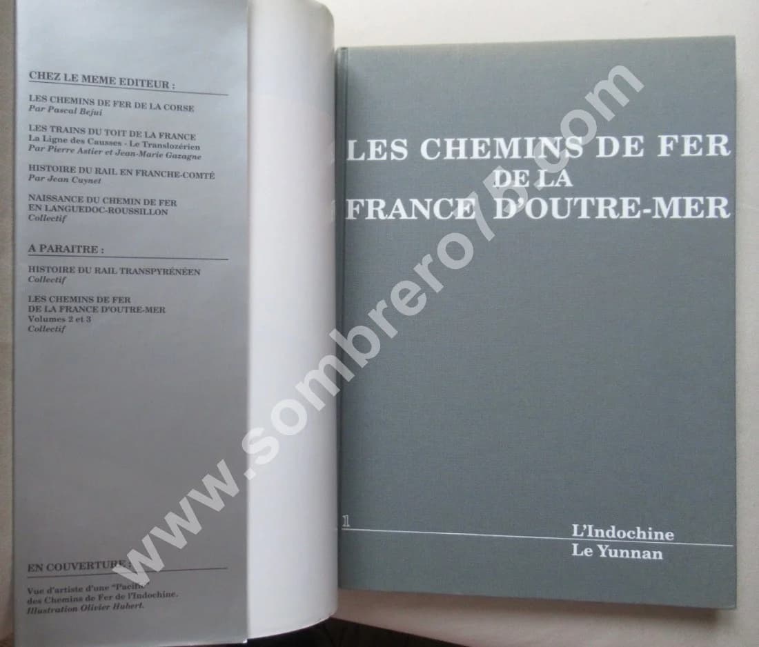 Les Chemins de Fer de la France d'Outre Mer. Indochine Yunnan. Fréd. HULOT - Image 3