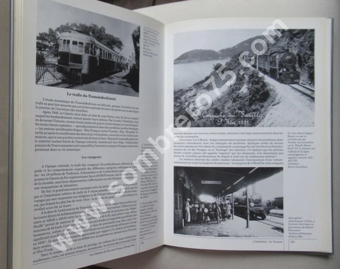 Les Chemins de Fer de la France d'Outre Mer. Indochine Yunnan. Fréd. HULOT - Image 9