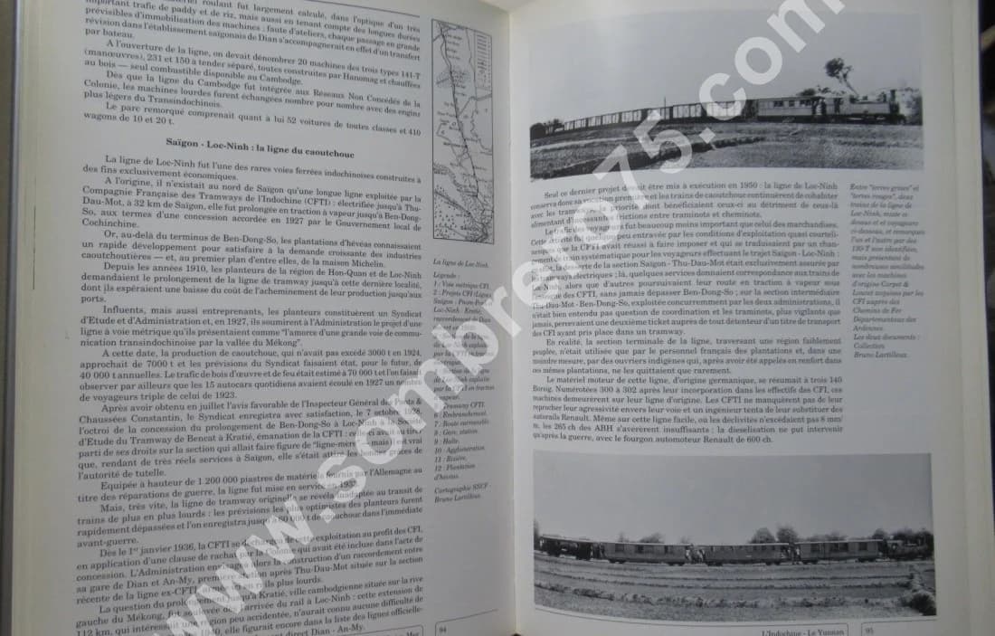 Les Chemins de Fer de la France d'Outre Mer. Indochine Yunnan. Fréd. HULOT - Image 10