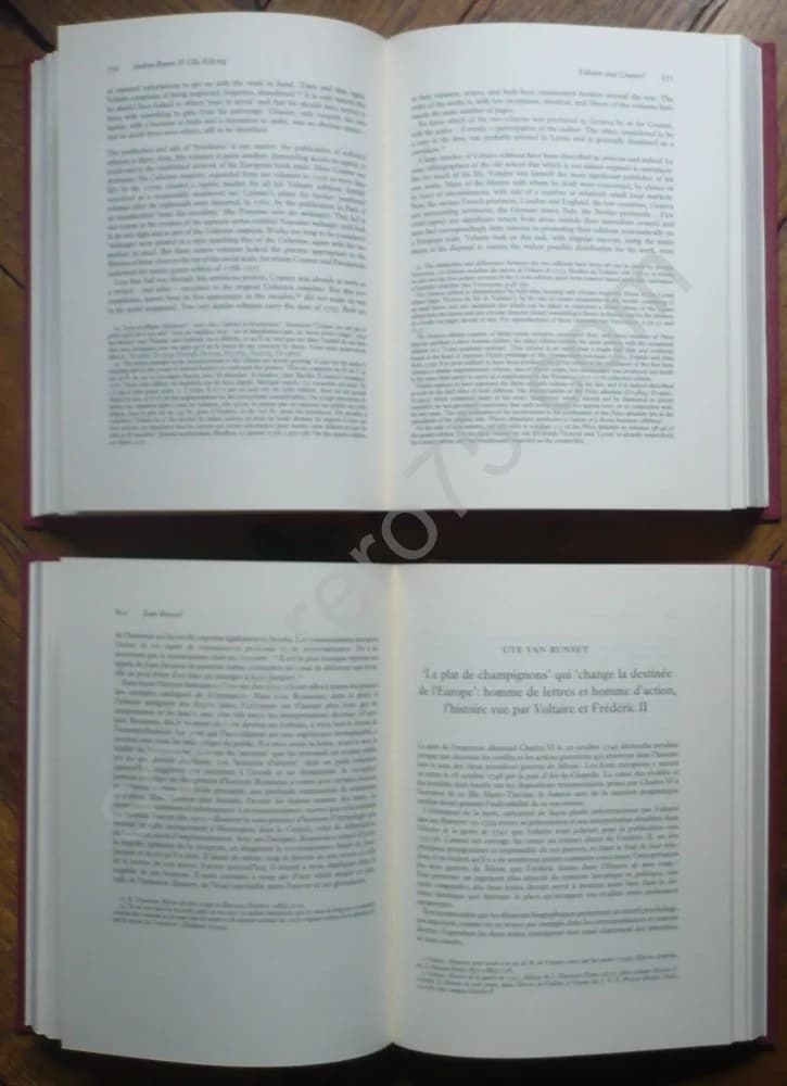 Le Siècle de Voltaire: Hommage à René Pomeau - 2 volumes - Image 3